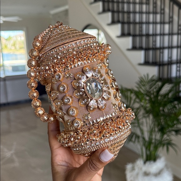 Rose Gold Luxe Purse - Picture 9 of 9